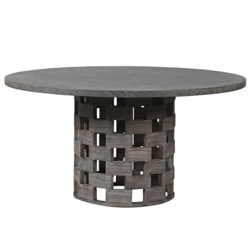 Manresa Concrete Round Dining Table 150cm