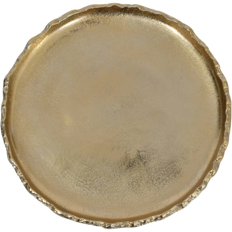 Belgravia hand-finished gold platter