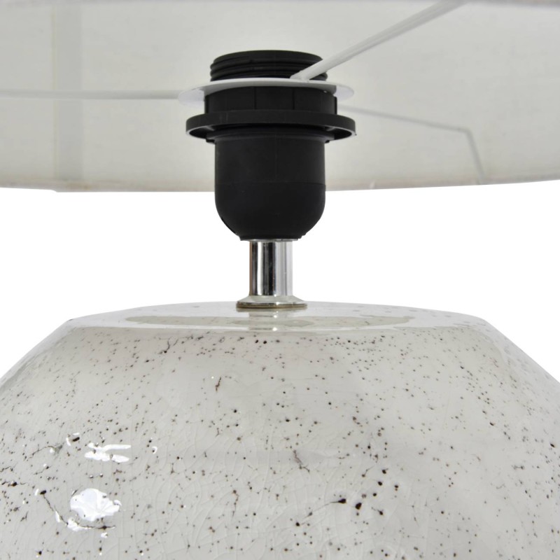 White ceramic lamp for a Hamptons interior