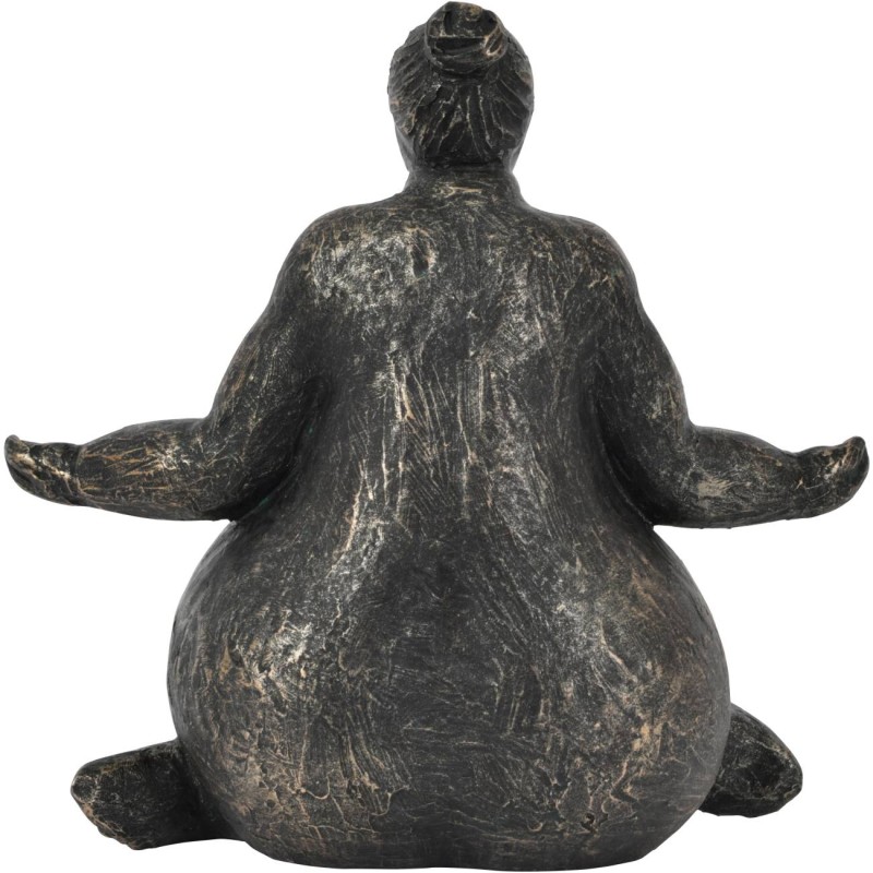 Seated woman figurine with extended arms