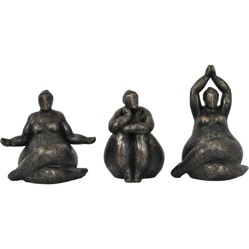 Symbolic woman sculpture for a sideboard