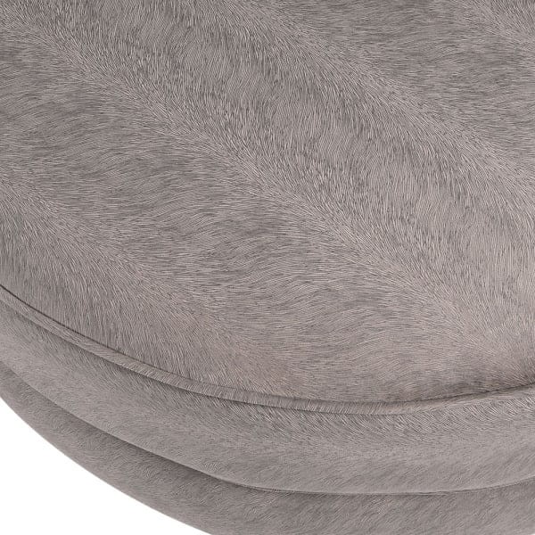 Belgrave Chaise Lounge 170x83 cm warm grey gold stainless steel legs