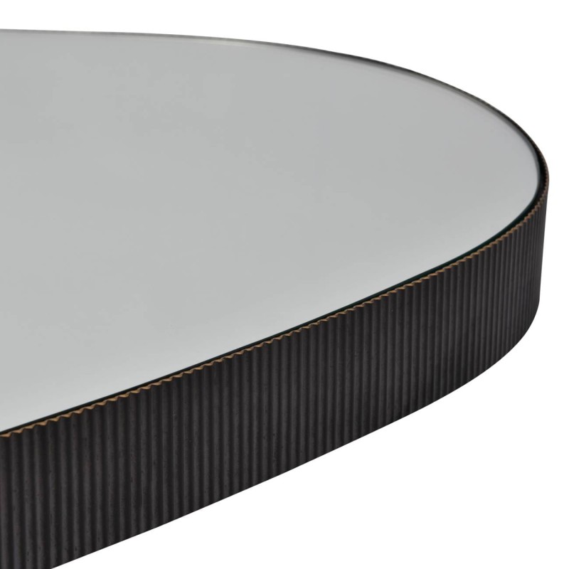 Bronze-brown mirror for a modern classic interior