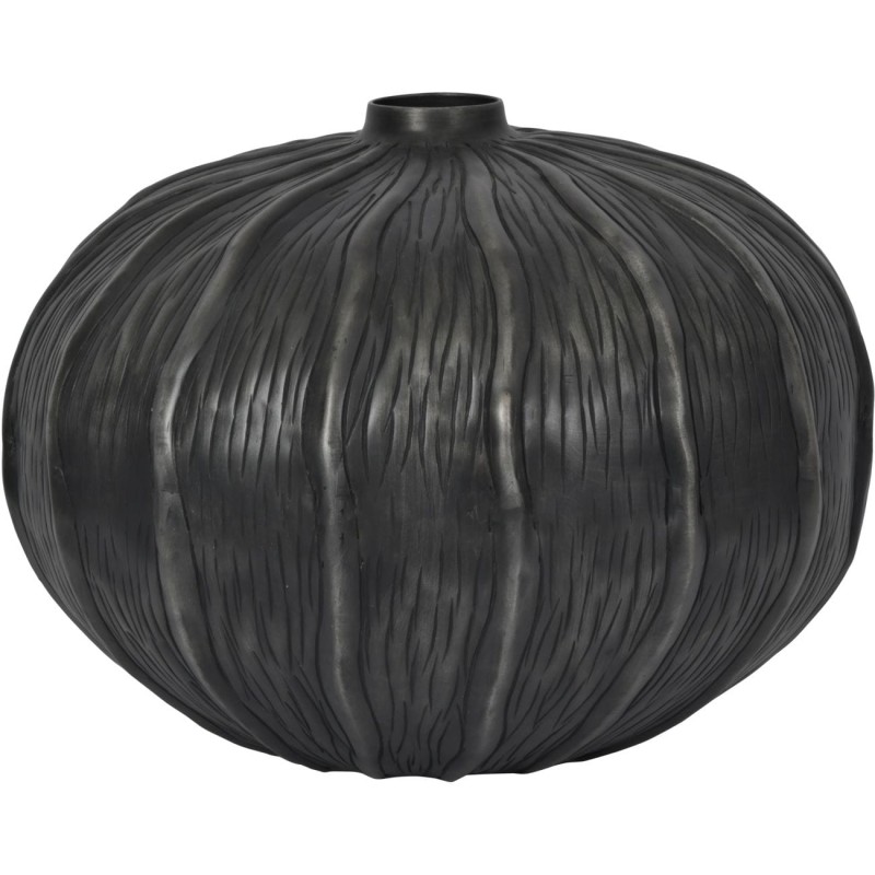 Bromley Aluminium Vase 30x23 cm modern black vase