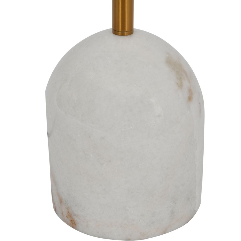 Orbit Floor Lamp 150 cm glass balls marble base white and gold