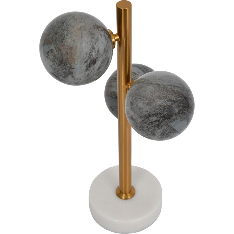 Decorative Orbit lamp for a living-room sideboard