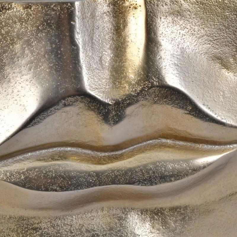 Lips Gold Vase 29x20 cm aluminium decorative vase