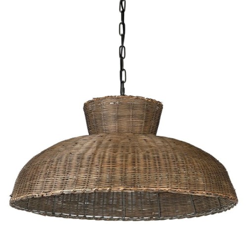 Rattan Boho Pendant Light 69 cm – Handwoven Natural Rattan