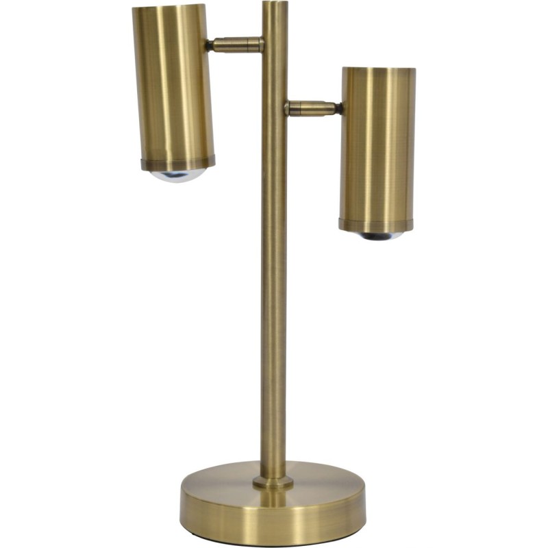 Reflector Brass Table Lamp 51 cm two spotlights bedside lamp