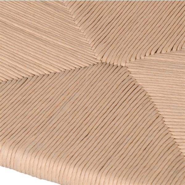 Elegant Linton Nature dining chair with solid elm wood frame