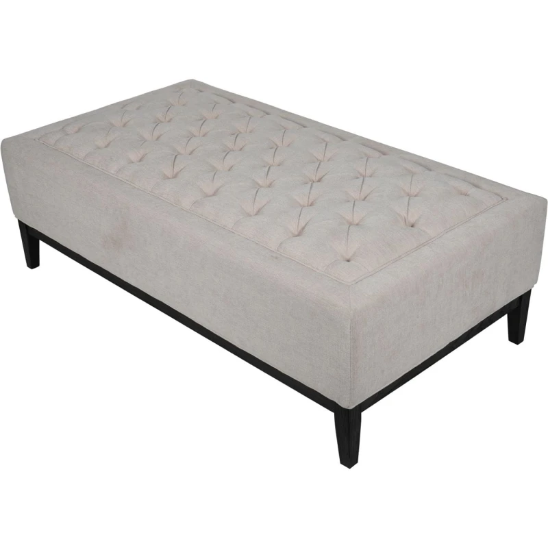 Cheval Ivory bench measuring 140 × 75 × 48 cm