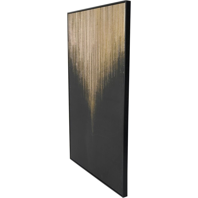 Rain canvas hand-finished with decorative gold foil