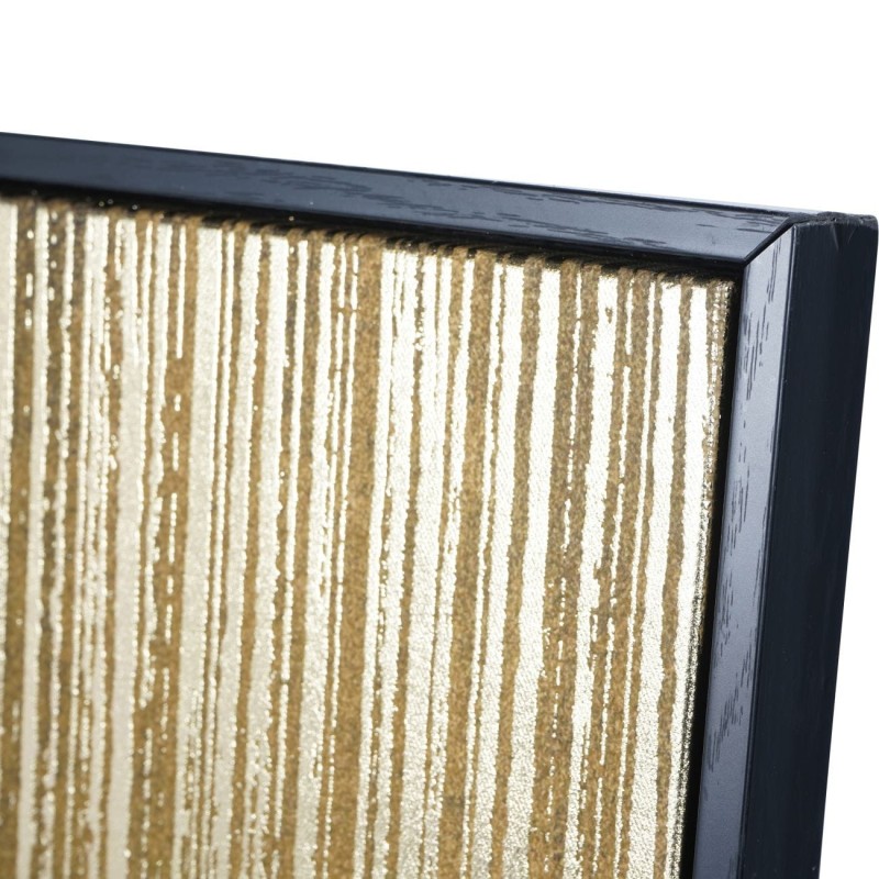Large gold statement artwork for a living room