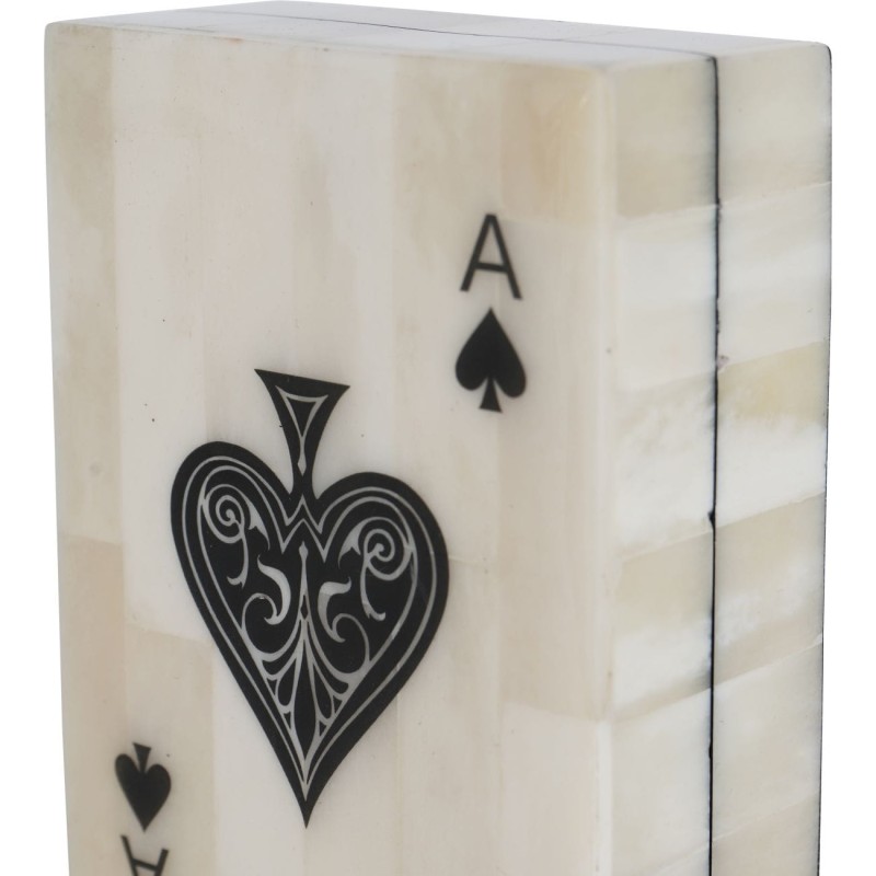 Decorative storage box for playing cards