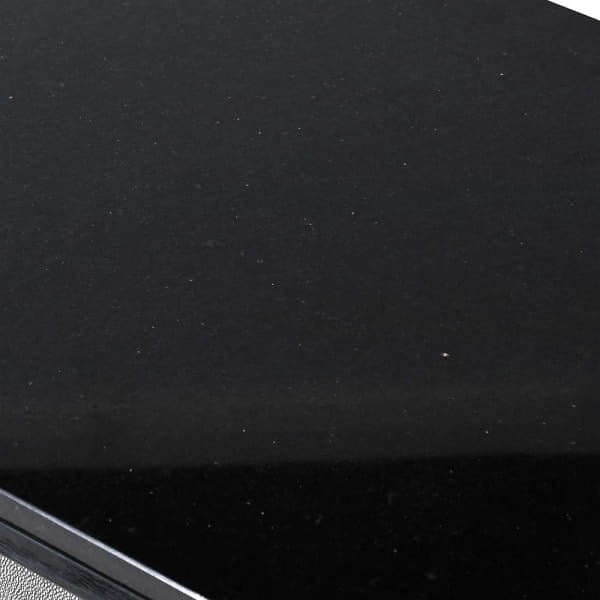 Enderby II Low Two-Door Drinks Cabinet in Grey Shagreen and Oak, 111cm