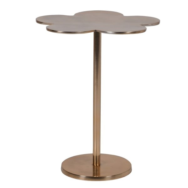 Clover Aluminium Side Table 51 cm dark gold finish