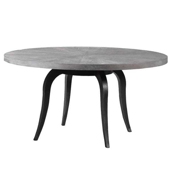 Modern Pine round dining table 150 cm
