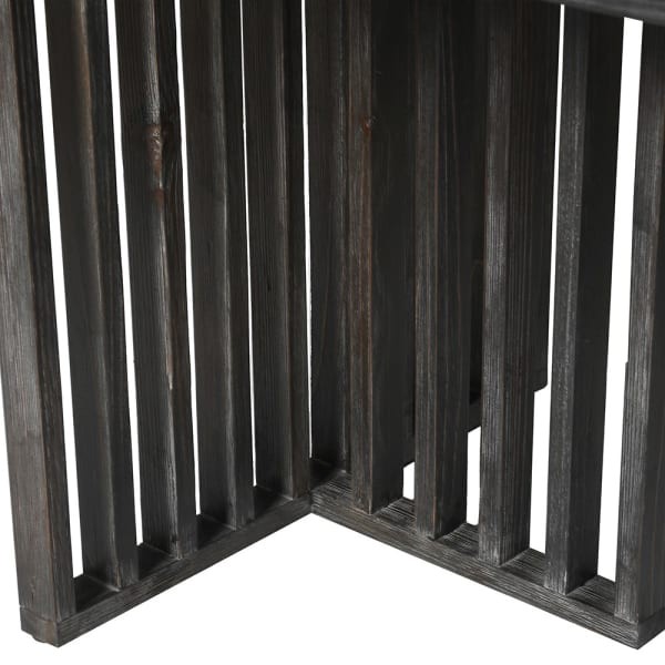 Black Bourne Dining Table 100x270 cm fir wood large rectangular table
