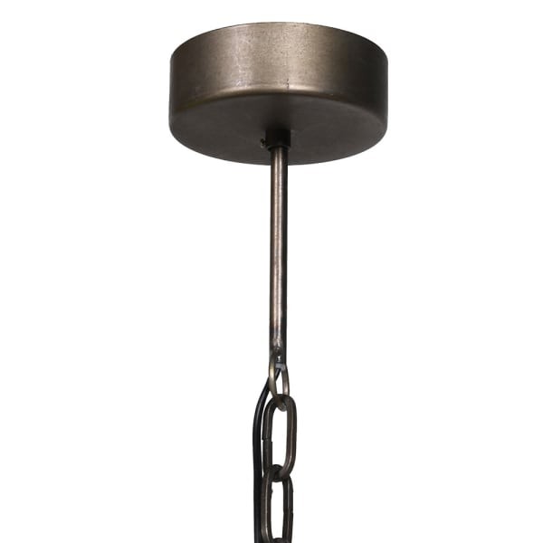 Boho Chandelier - Black Beads Chandelier - 105x71 cm