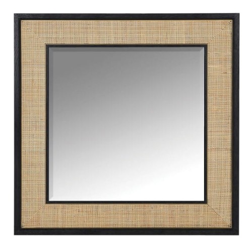 Zelten Mirror 85 cm Square Oak Vienna Braid Decorative Frame