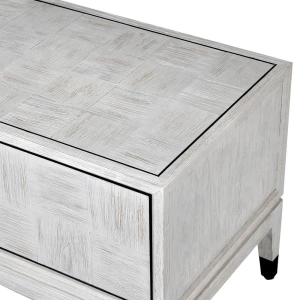 Light Oak Entertainment unit - 193cm Veneer Cabinet