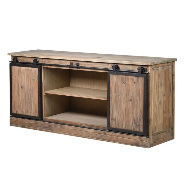 Wooden sideboard buffet cabinet 180 cm Reclaimed pine
