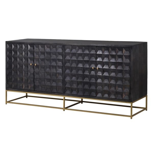 Eccleston mango wood sideboard measuring 190 cm wide