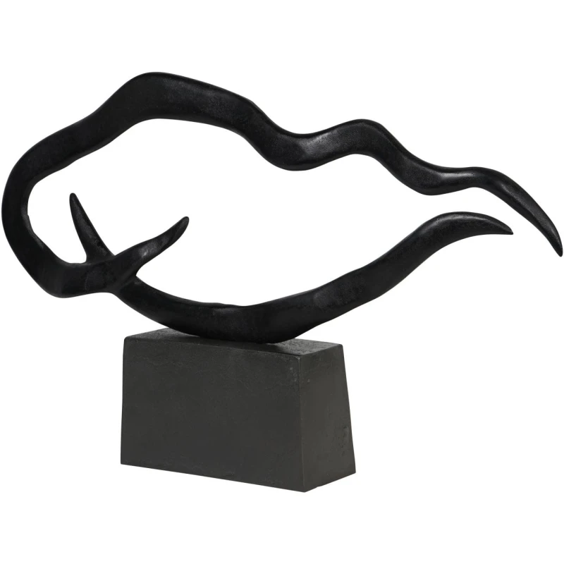 Modern abstract sculpture for a luxury living room