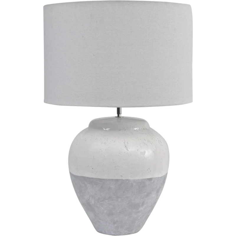 Caroline Grey L table lamp 77 cm