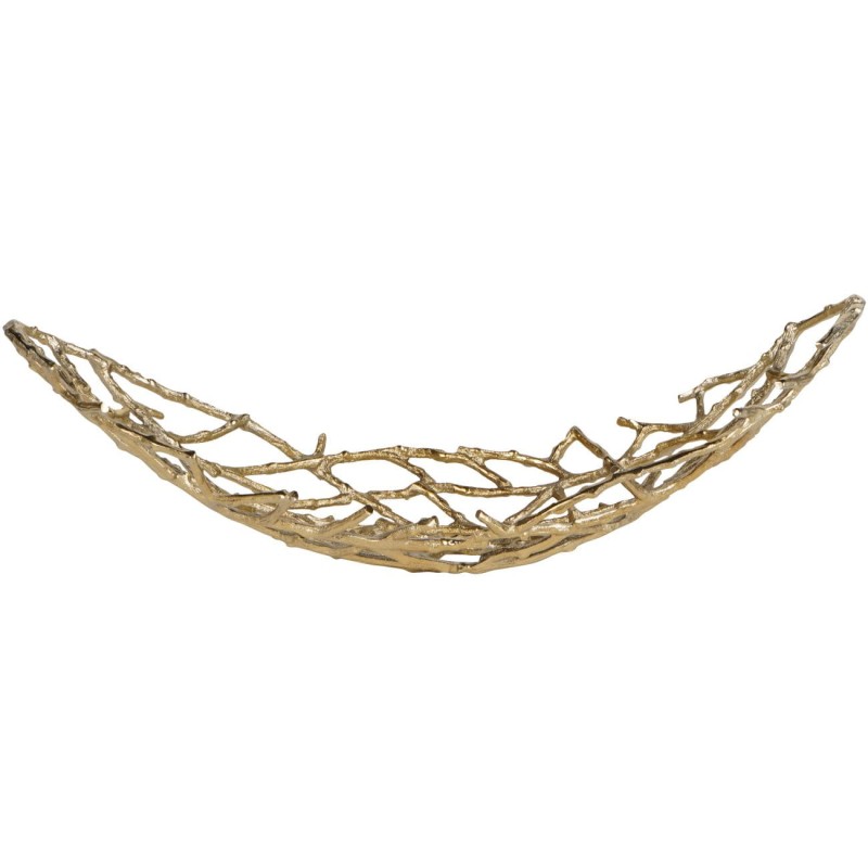 Large gold centrepiece for a dining table