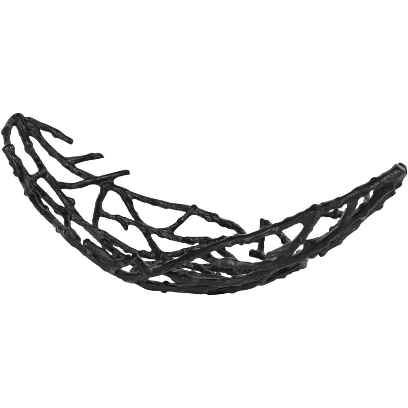 Large black centrepiece for a dining table