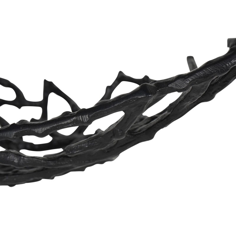 Close-up of the textured Sloane Black bowl