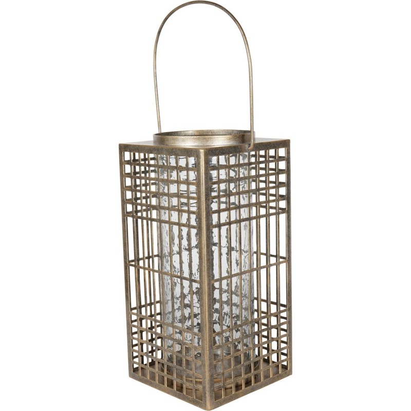 Eccleston tall antique gold lantern 41 cm