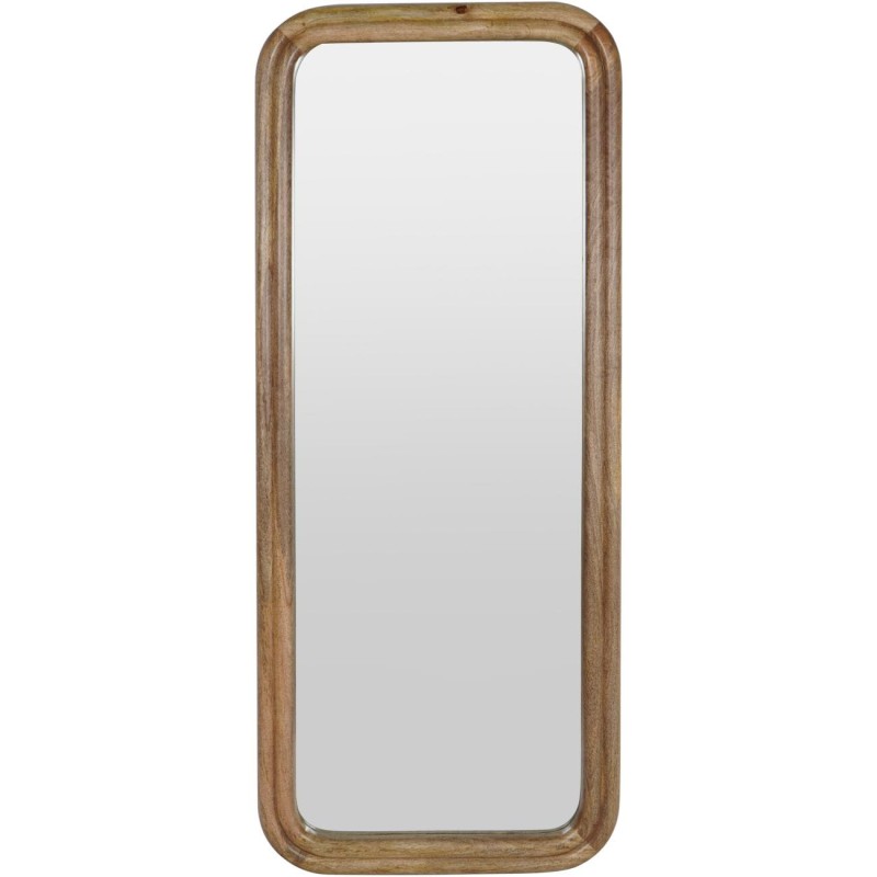 Wilton Large Rectangular Mirror with Wooden Frame 170x70 cm