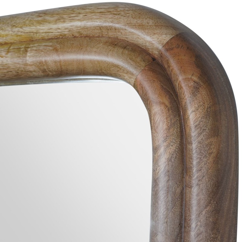 Wilton Large Rectangular Mirror with Wooden Frame 170x70 cm