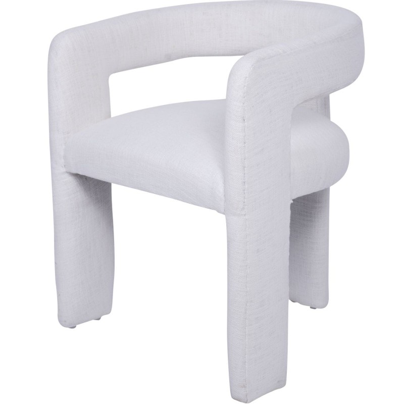 Ivory Dining Occasional Chair 72 cm 100% cotton upholstery