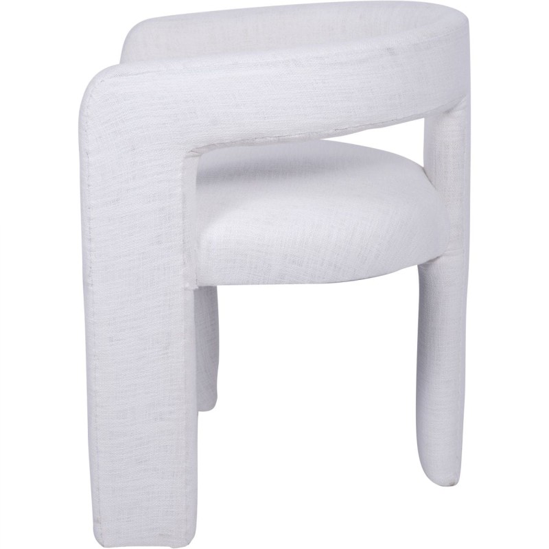 Ivory Dining Occasional Chair 72 cm 100% cotton upholstery