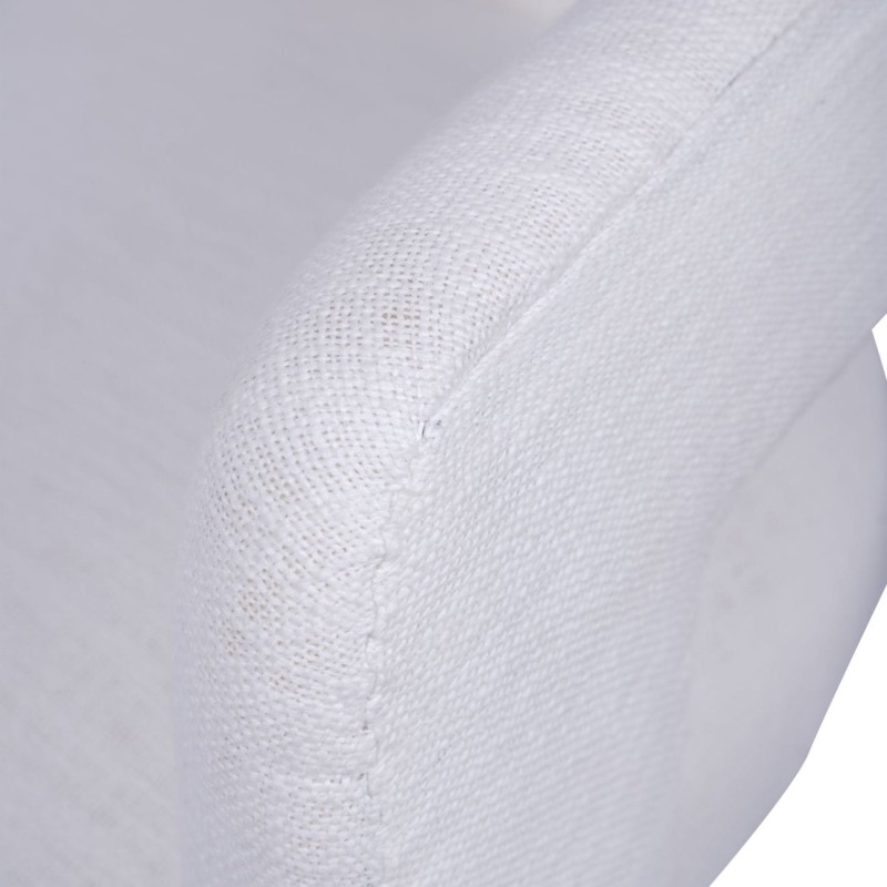 Ivory Dining Occasional Chair 72 cm 100% cotton upholstery