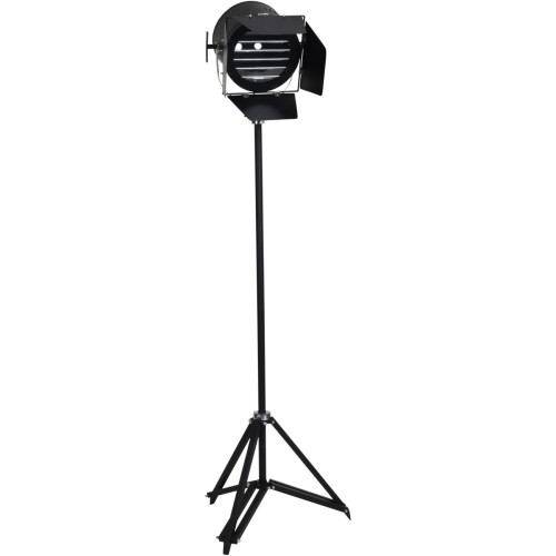 Modern Black Tripod Floor Lamp – Loft Style Standing Light 176 cm