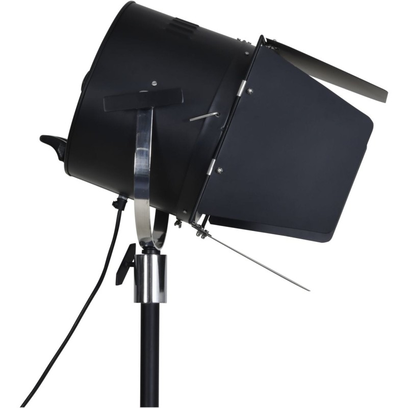Contemporary Black Floor Lamp with Tripod Stand – Loft Collection