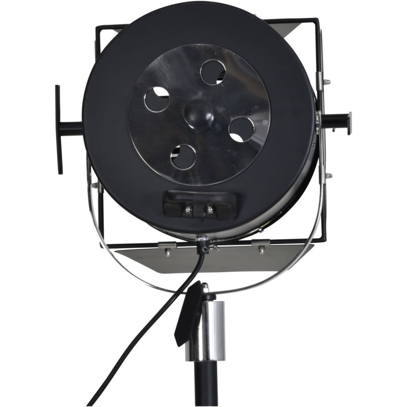Loft Black Tripod Floor Lamp – Modern Industrial Standing Light 176 cm