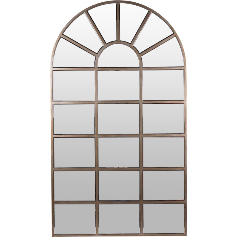 Champagne Gold Window Arch Mirror - 180x80 cm