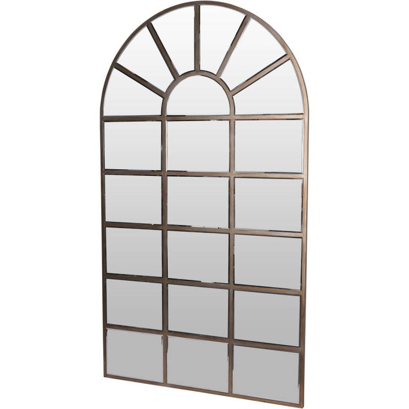 Champagne Gold Window Arch Mirror - 180x80 cm