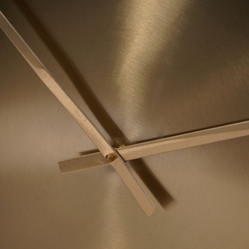 Iron Gold 70cm Metal Clock with Smooth Dial