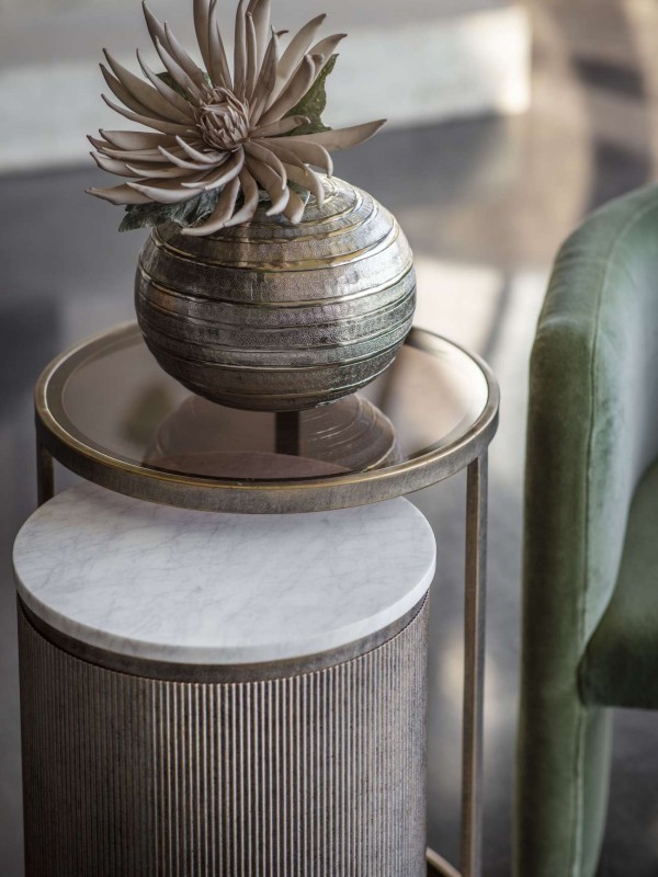 Primrose nesting tables positioned partially beneath each other
