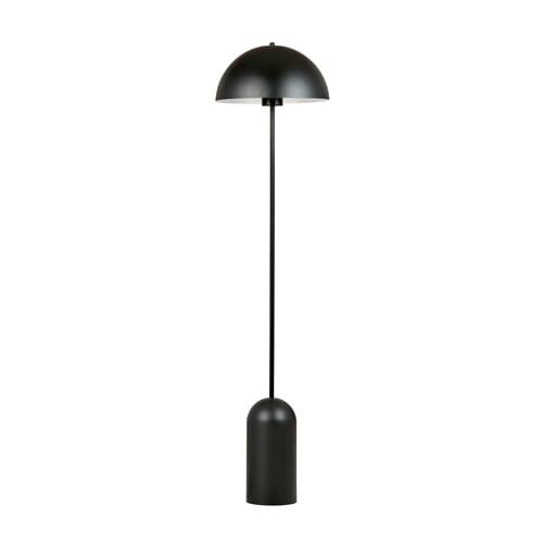 Innovation Black Metal Floor Lamp 138 cm Dome Standard Lamp