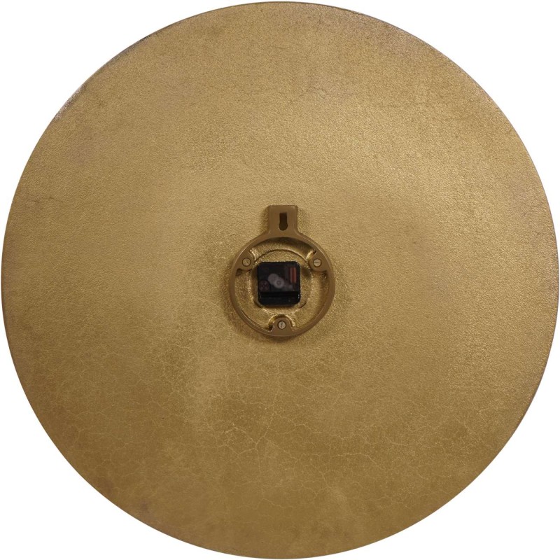 Large Lyall Gold Wall Clock – Textured Gold Metal, 73 cm