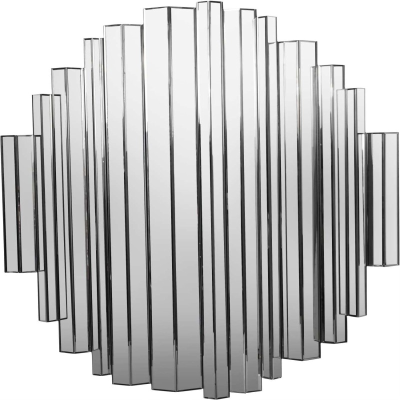 Chesham Designer Wall Mirror 120x120 cm Irregular Shape Decorative Wall Art