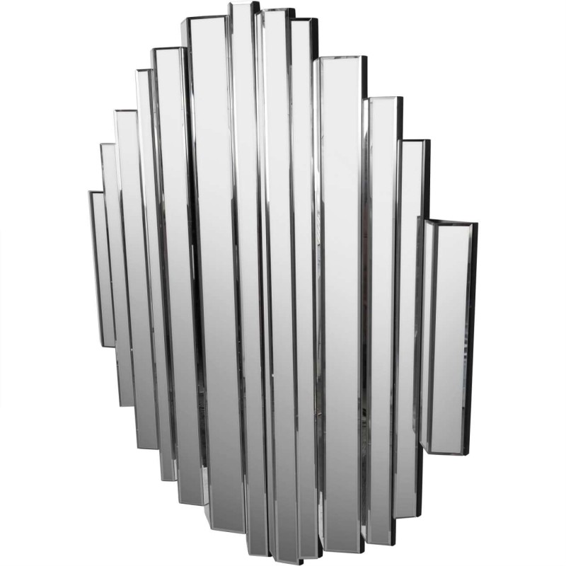 Chesham Designer Wall Mirror 120x120 cm Irregular Shape Decorative Wall Art