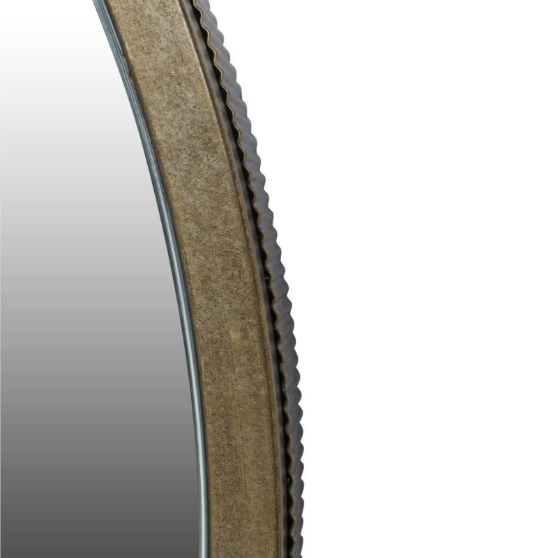 Belgrave Gold Round Mirror 80 cm gold metal frame